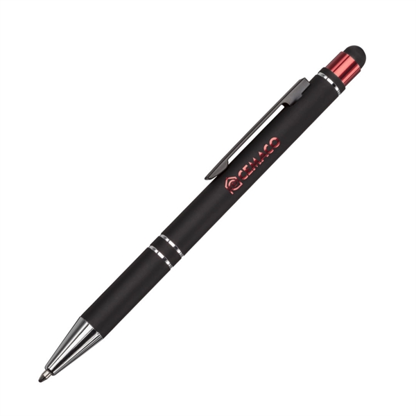Scroll Metal Ballpoint Pen/Stylus - Scroll Metal Ballpoint Pen/Stylus - Image 11 of 13