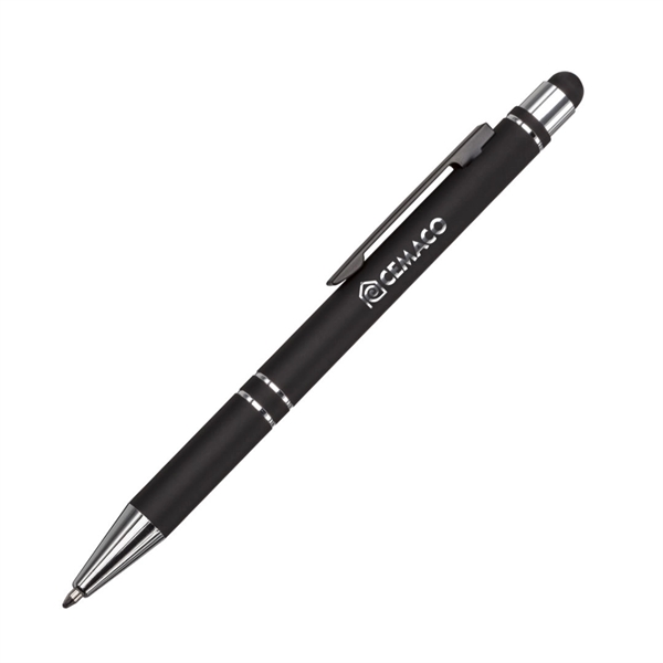 Scroll Metal Ballpoint Pen/Stylus - Scroll Metal Ballpoint Pen/Stylus - Image 13 of 13