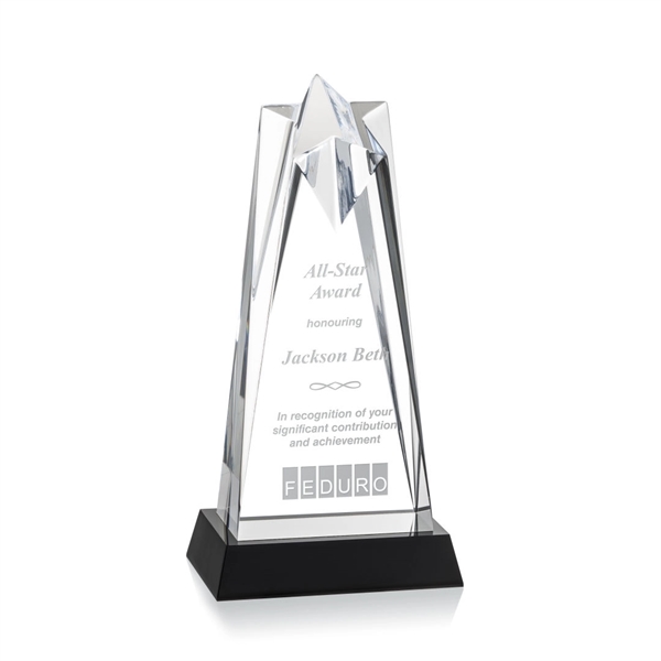 Rosina Star Award on Base - Clear - Rosina Star Award on Base - Clear - Image 1 of 7