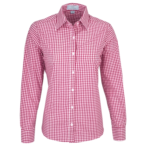 Women's Easy-Care Gingham Check Shirt - Women's Easy-Care Gingham Check Shirt - Image 50 of 73