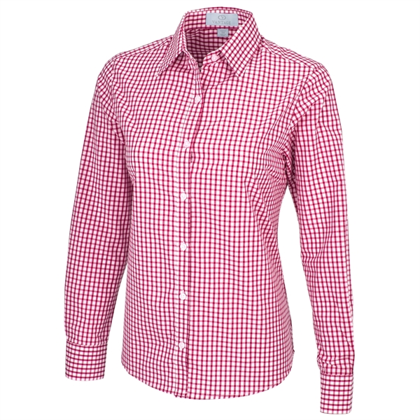 Women's Easy-Care Gingham Check Shirt - Women's Easy-Care Gingham Check Shirt - Image 51 of 73