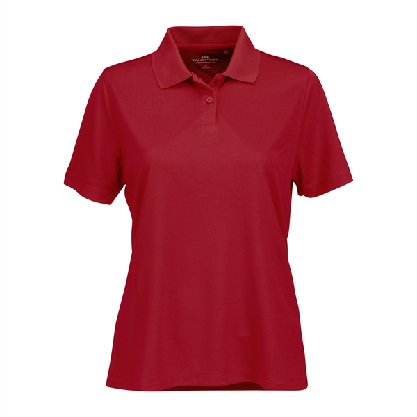 Women's Vansport Omega Solid Mesh Tech Polo - Women's Vansport Omega Solid Mesh Tech Polo - Image 131 of 256