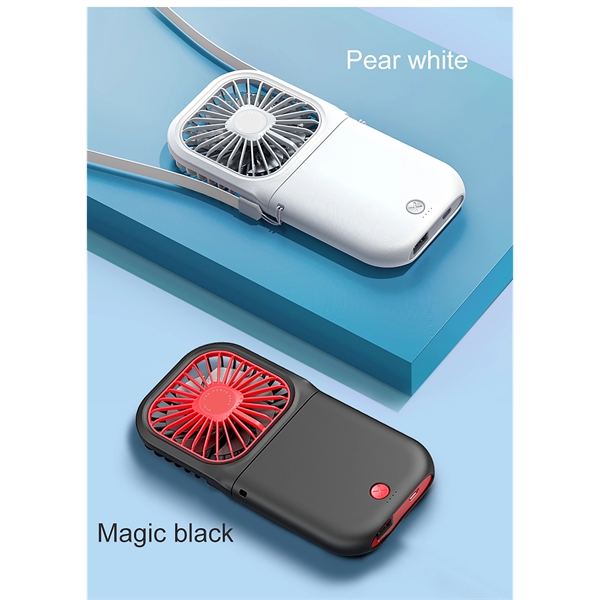 Folding Neck Fan with Power Bank 3000mAh - Folding Neck Fan with Power Bank 3000mAh - Image 18 of 19