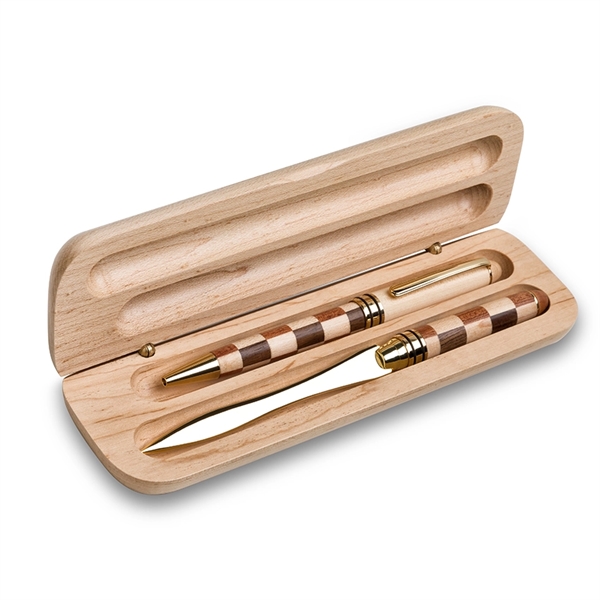Premade Maplewood Box & Terrific Timber Pen Set - Premade Maplewood Box & Terrific Timber Pen Set - Image 0 of 9