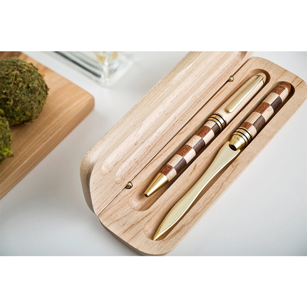 Premade Maplewood Box & Terrific Timber Pen Set - Premade Maplewood Box & Terrific Timber Pen Set - Image 4 of 9