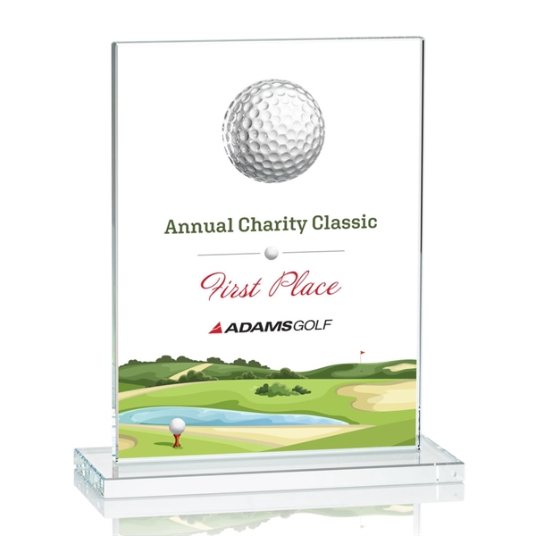 Cumberland VividPrint™ Golf Award - Clear - Cumberland VividPrint™ Golf Award - Clear - Image 5 of 6