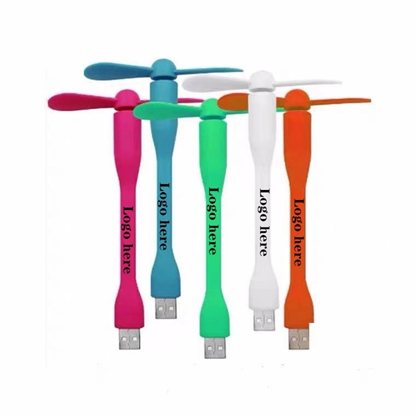 USB Mini Flexible Fan - USB Mini Flexible Fan - Image 0 of 1