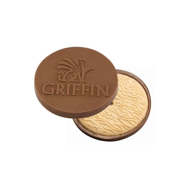 Custom Custom Chocolate Cookies - Round Chocolate Cookie