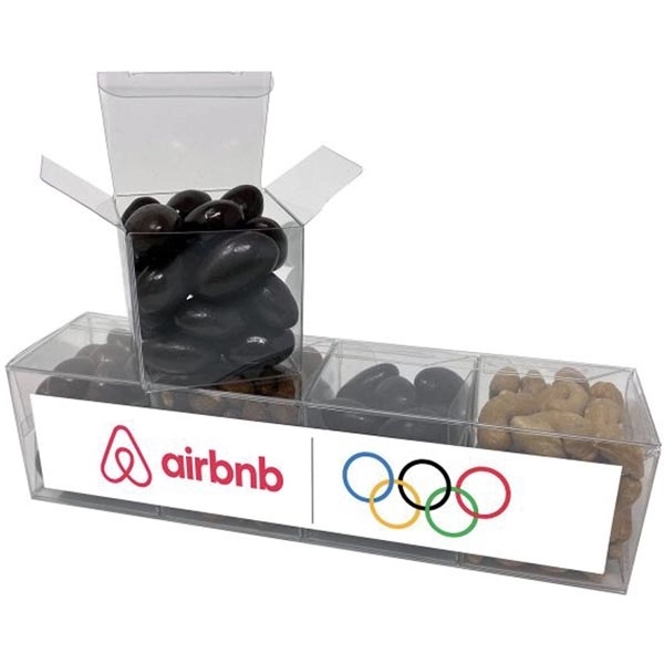 Nested Cube w/4 Assorted Nuts - Nested Cube w/4 Assorted Nuts - Image 1 of 2