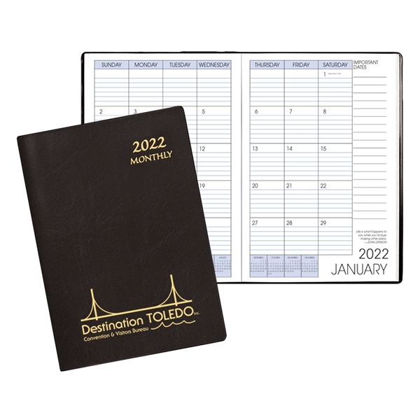 Monthly Desk Appointment Planner - Continental