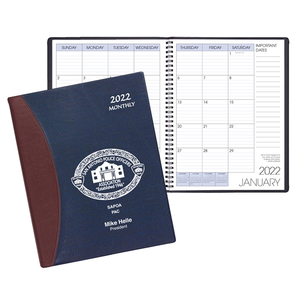Monthly Desk Appointment Planner - Carriage