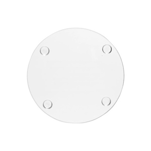 4" Round Clear Glass Coaster w/ Custom Imprint - 4" Round Clear Glass Coaster w/ Custom Imprint - Image 1 of 1