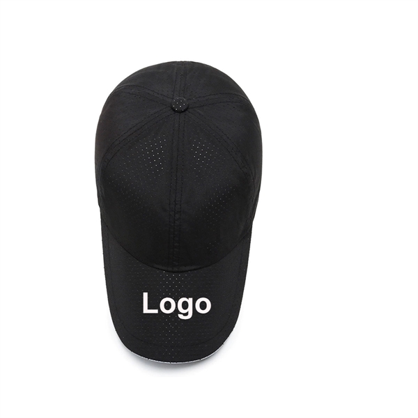 Budget Quick Drying Sport Polyester Baseball Hat - Budget Quick Drying Sport Polyester Baseball Hat - Image 2 of 2