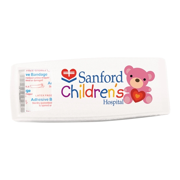 Custom Ouchie 6 Piece Bandage Dispenser PhotoImage 4 Color