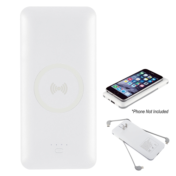 5-In-1 Wireless Charging Power Bank - 5-In-1 Wireless Charging Power Bank - Image 6 of 11