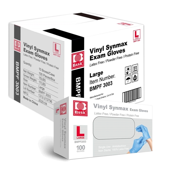 Synmax Synthetic Vinyl Blend Examination Gloves - Synmax Synthetic Vinyl Blend Examination Gloves - Image 4 of 4
