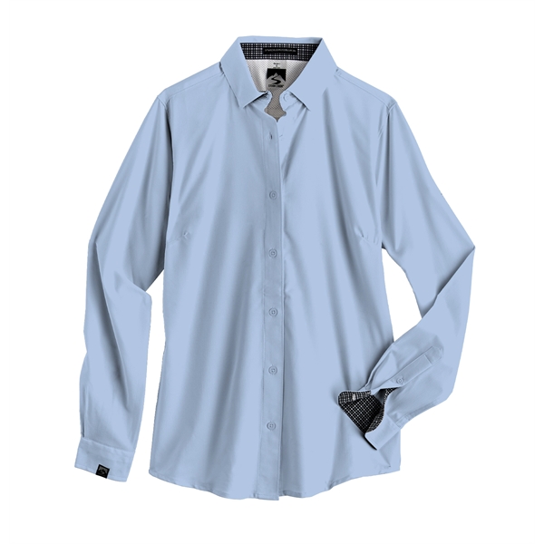 Women's Influencer Solid Woven Shirt - Women's Influencer Solid Woven Shirt - Image 4 of 17