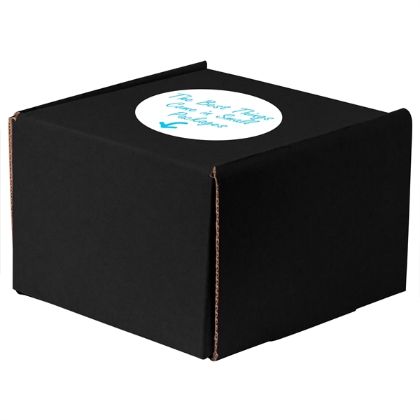 Screen Printed Corrugated Box Small 6x6x4 For Mailers, Gift - Screen Printed Corrugated Box Small 6x6x4 For Mailers, Gift - Image 1 of 5