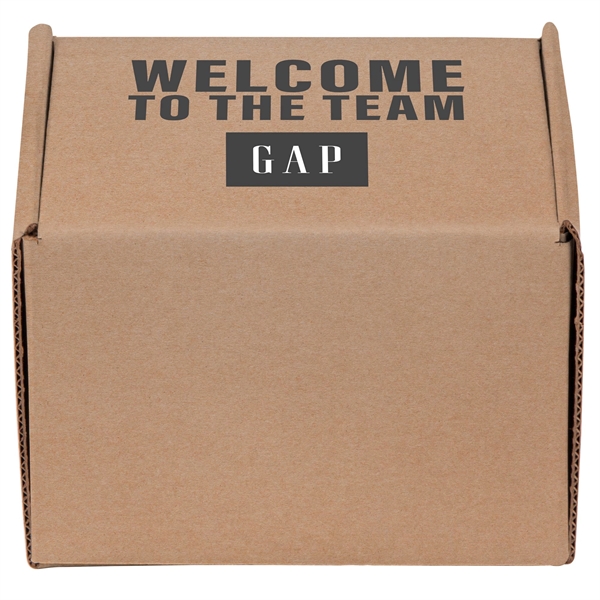Screen Printed Corrugated Box Small 6x6x4 For Mailers, Gift - Screen Printed Corrugated Box Small 6x6x4 For Mailers, Gift - Image 2 of 5