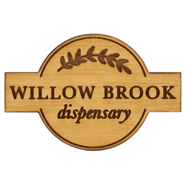 Custom Wood Lapel Pins - Custom Wood Lapel Pins - Image 2 of 5