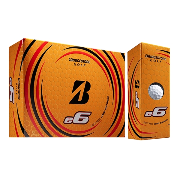 Bridgestone E6 Golf Ball - Bridgestone E6 Golf Ball - Image 1 of 7