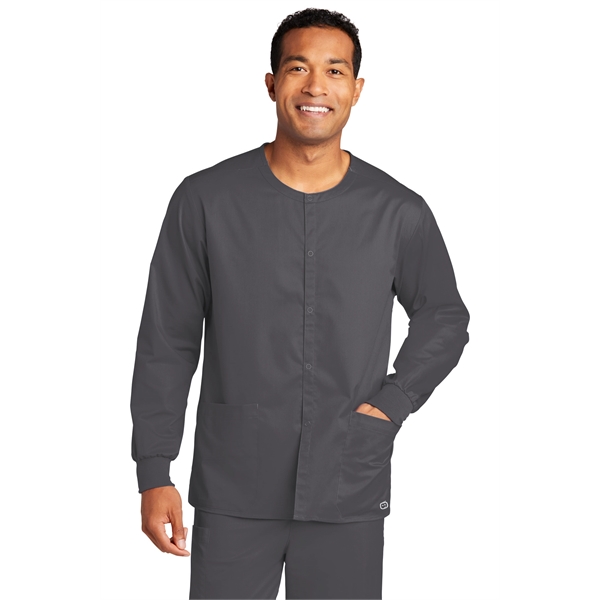 Wink Unisex WorkFlex Snap-Front Scrub Jacket - Wink Unisex WorkFlex Snap-Front Scrub Jacket - Image 15 of 40