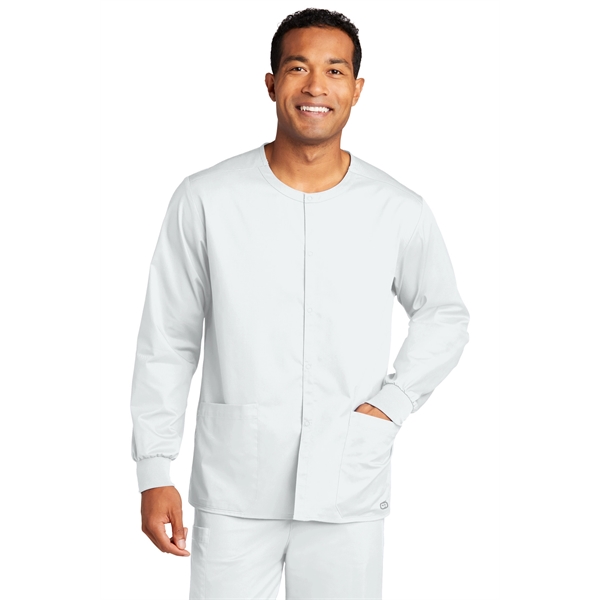 Wink Unisex WorkFlex Snap-Front Scrub Jacket - Wink Unisex WorkFlex Snap-Front Scrub Jacket - Image 30 of 40