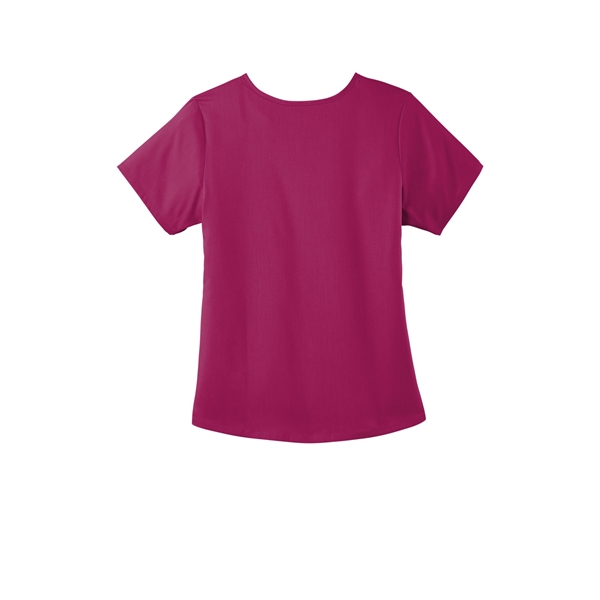 Wink Women's Premiere Flex Mock Wrap Top - Wink Women's Premiere Flex Mock Wrap Top - Image 32 of 32