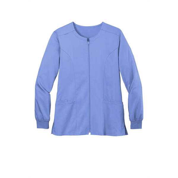 Wink Women's Premiere Flex Full-Zip Scrub Jacket - Wink Women's Premiere Flex Full-Zip Scrub Jacket - Image 8 of 40