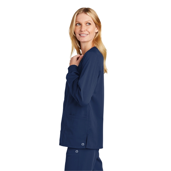 Wink Women's Premiere Flex Full-Zip Scrub Jacket - Wink Women's Premiere Flex Full-Zip Scrub Jacket - Image 12 of 40