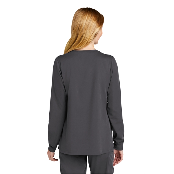 Wink Women's Premiere Flex Full-Zip Scrub Jacket - Wink Women's Premiere Flex Full-Zip Scrub Jacket - Image 16 of 40