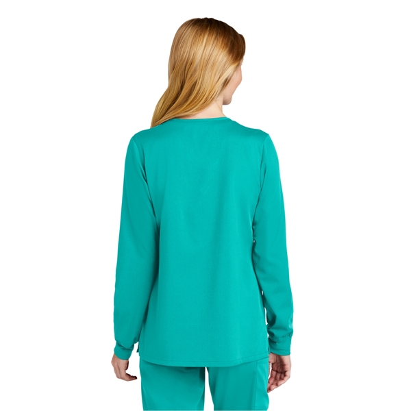 Wink Women's Premiere Flex Full-Zip Scrub Jacket - Wink Women's Premiere Flex Full-Zip Scrub Jacket - Image 26 of 40