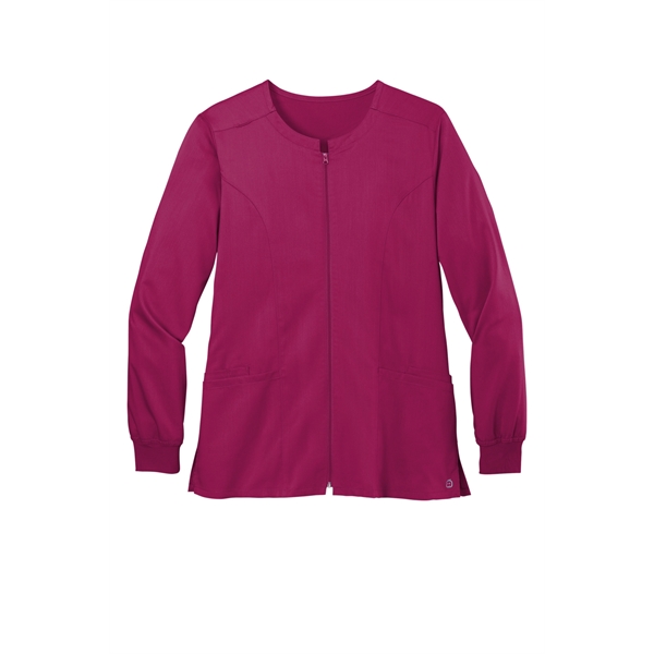 Wink Women's Premiere Flex Full-Zip Scrub Jacket - Wink Women's Premiere Flex Full-Zip Scrub Jacket - Image 38 of 40