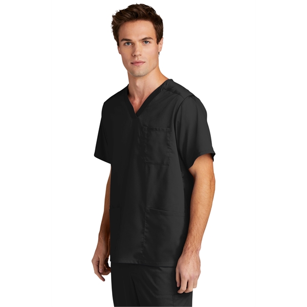 Wink Men's Premiere Flex V-Neck Top - Wink Men's Premiere Flex V-Neck Top - Image 4 of 32
