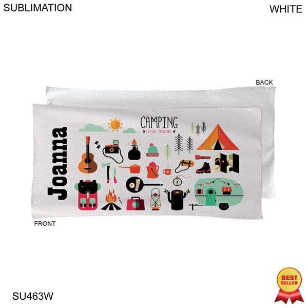 Camping Towel in Absorbent and Compact Microfiber Terry