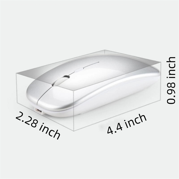 Ultra-thin Slim Silent Essential Office Wireless Mouse - Ultra-thin Slim Silent Essential Office Wireless Mouse - Image 2 of 3