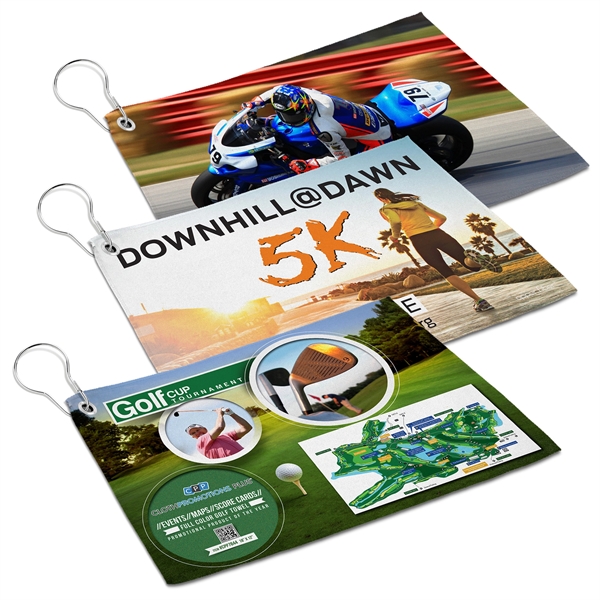 11.75"x8" Sports Cleaning Towel Full Color