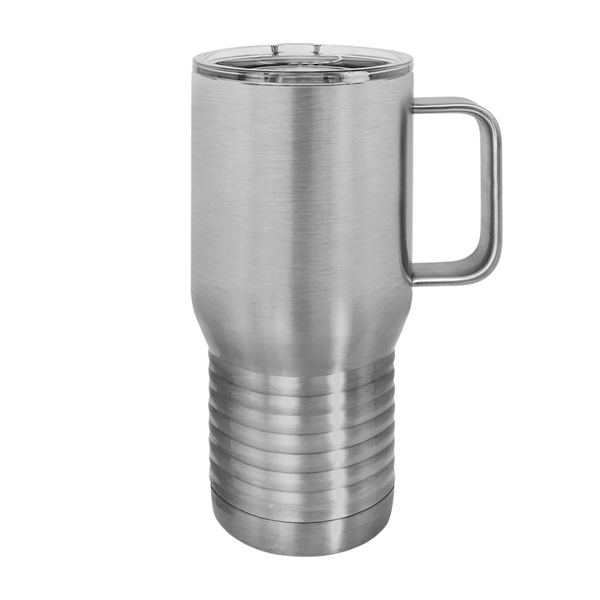 Polar Camel 20oz. Stainless Steel Travel Mug w/ Slider Lid - Polar Camel 20oz. Stainless Steel Travel Mug w/ Slider Lid - Image 2 of 36
