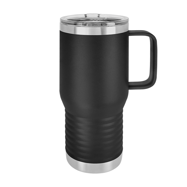 Polar Camel 20oz. Stainless Steel Travel Mug w/ Slider Lid - Polar Camel 20oz. Stainless Steel Travel Mug w/ Slider Lid - Image 4 of 36