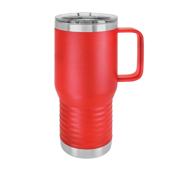 Polar Camel 20oz. Stainless Steel Travel Mug w/ Slider Lid - Polar Camel 20oz. Stainless Steel Travel Mug w/ Slider Lid - Image 6 of 36