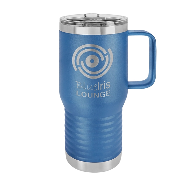Polar Camel 20oz. Stainless Steel Travel Mug w/ Slider Lid - Polar Camel 20oz. Stainless Steel Travel Mug w/ Slider Lid - Image 7 of 36