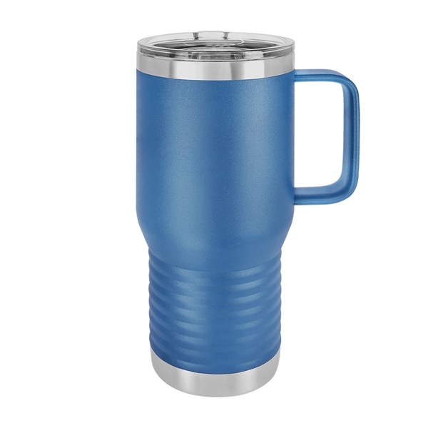 Polar Camel 20oz. Stainless Steel Travel Mug w/ Slider Lid - Polar Camel 20oz. Stainless Steel Travel Mug w/ Slider Lid - Image 8 of 36