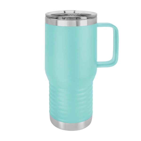 Polar Camel 20oz. Stainless Steel Travel Mug w/ Slider Lid - Polar Camel 20oz. Stainless Steel Travel Mug w/ Slider Lid - Image 12 of 36