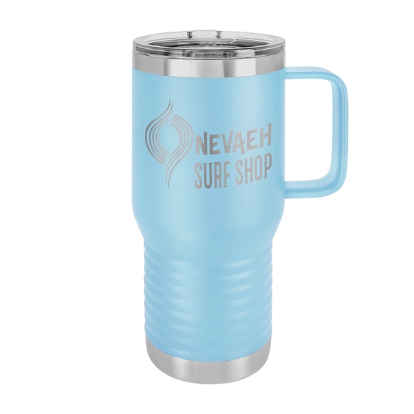 Polar Camel 20oz. Stainless Steel Travel Mug w/ Slider Lid - Polar Camel 20oz. Stainless Steel Travel Mug w/ Slider Lid - Image 13 of 36