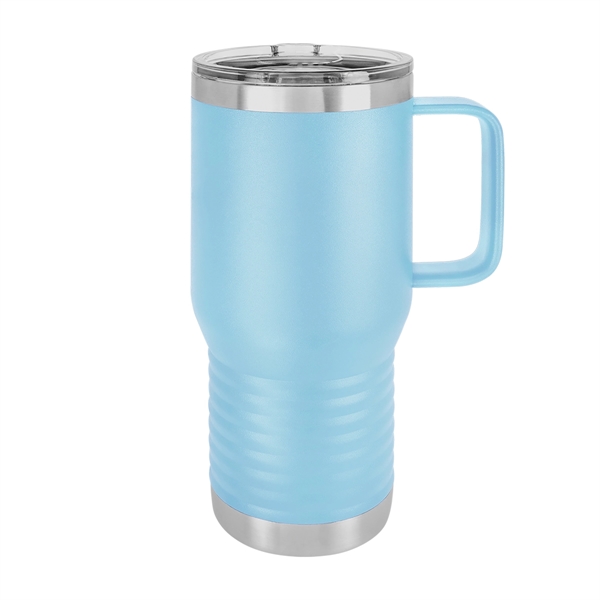 Polar Camel 20oz. Stainless Steel Travel Mug w/ Slider Lid - Polar Camel 20oz. Stainless Steel Travel Mug w/ Slider Lid - Image 14 of 36