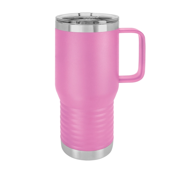 Polar Camel 20oz. Stainless Steel Travel Mug w/ Slider Lid - Polar Camel 20oz. Stainless Steel Travel Mug w/ Slider Lid - Image 16 of 36