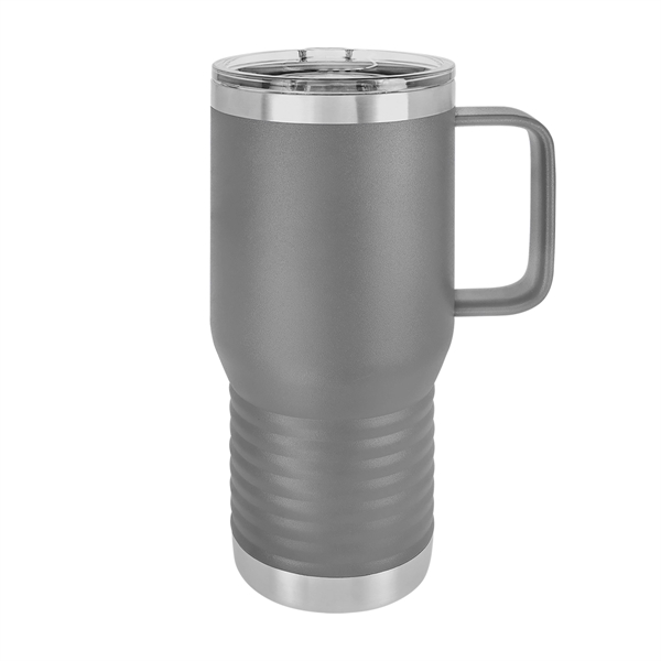 Polar Camel 20oz. Stainless Steel Travel Mug w/ Slider Lid - Polar Camel 20oz. Stainless Steel Travel Mug w/ Slider Lid - Image 20 of 36