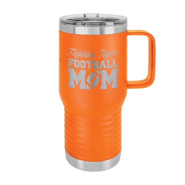 Polar Camel 20oz. Stainless Steel Travel Mug w/ Slider Lid - Polar Camel 20oz. Stainless Steel Travel Mug w/ Slider Lid - Image 23 of 36