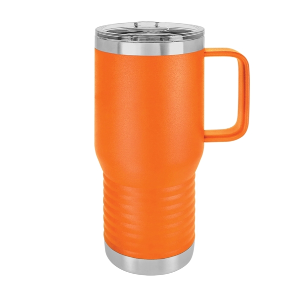 Polar Camel 20oz. Stainless Steel Travel Mug w/ Slider Lid - Polar Camel 20oz. Stainless Steel Travel Mug w/ Slider Lid - Image 24 of 36