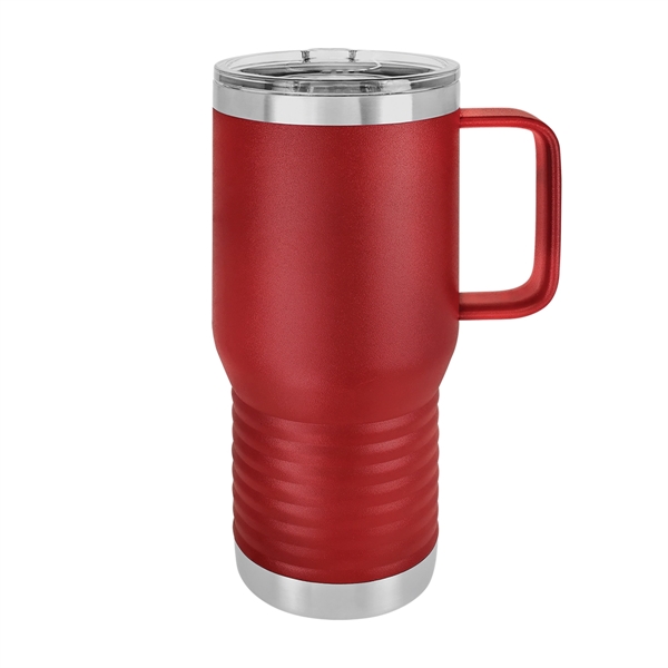 Polar Camel 20oz. Stainless Steel Travel Mug w/ Slider Lid - Polar Camel 20oz. Stainless Steel Travel Mug w/ Slider Lid - Image 26 of 36